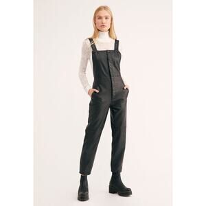 Free People Mod Moto Dungaree Overalls